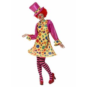 Clown Dames Kostuum Multi Color