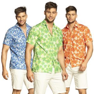 Shirt Hawaï 3 kleuren ass. (50/52)