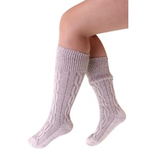 Tiroler sokken kort deluxe grijs  – 39-42 oktsok