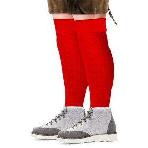 Tiroler sokken rood  – 39-42 oktsok