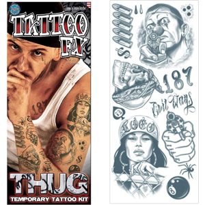 Plak Tattoo – Thug/Misdadiger/Boef