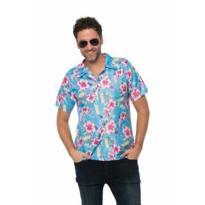 Hawai shirt Deluxe Blue  – L