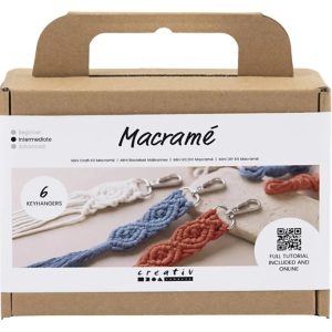 Macramé Mini Set Sleutelhangers
