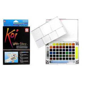 Koi Water Colors Sketchbox 48+ Brush