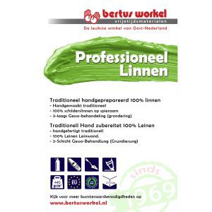Schildersdoek Professioneel Linnen 21mm 6st. – keuze uit 23 maten