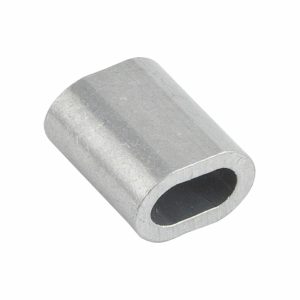 Draadklem 2mm aluminium 10 stuks