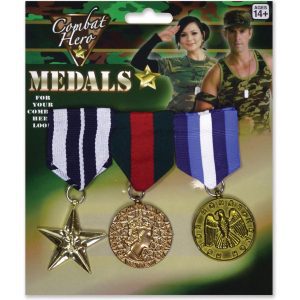 Militaire Medailles Per 3st.