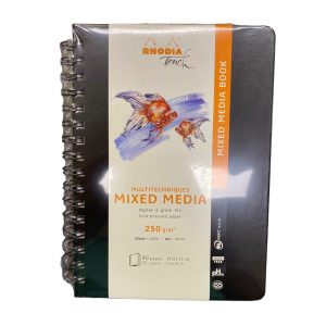 Rhodia Touch Mixed Media Papier Dummy A5 Ringband 250gr. 20vel.