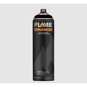 Molotow Flame Orange Spuitbus Thick Black 500ml
