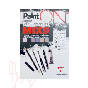 Paint On Mix Media Multi-Techniques MIX 9×3 A5