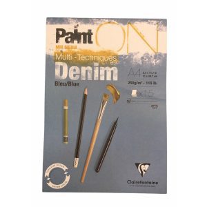 Paint on Multi-Techniques denim papier A4 250 gram