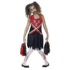 Zombie Cheerleader Kostuum Kinderen