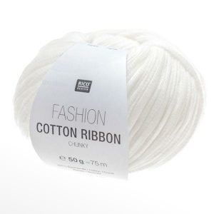Rico Fashion Cotton Ribbon Chunky – Keuze uit 8 kleuren