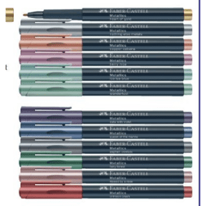 Faber Castell Metallics Kleurstiften – keuze uit 12 kleuren
