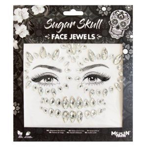 Face Jewels Sugar Skull Schedel Plaksteentjes Strass