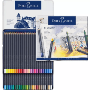 Kleurpotlood Faber-Castell Goldfaber etui à 48 stuks