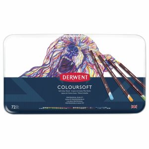 Derwent Coloursoft Blik 72 potloden