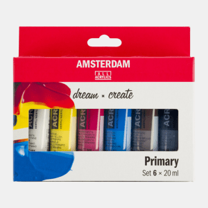 Amsterdam Standard Series Acrylics Primair Set 6 × 20 ml 
