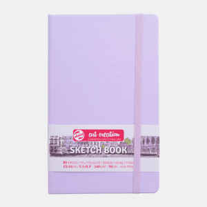 Talens Art Creation Schetsboek Pastel Violet 13 x 21 cm 140 g 80 Vellen
