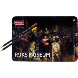 Bruynzeel Blik Rijksmuseum 50 kleurpotloden De Nachtwacht