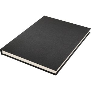 Dummyboek Kangaro A4 blanco 80 vel, zwart linnen kaft