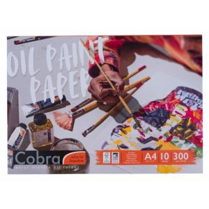 Cobra Olieverfpapier A4 – 29.7 x 21 cm – 300 g – 10 vellen – FSC-MIX