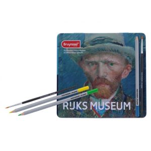 Bruynzeel Blik Rijksmuseum 24 aquarelpotloden Vincent van Gogh