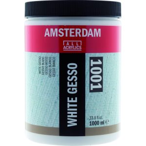 Amsterdam Wit Gesso 001 Pot 1000 ml