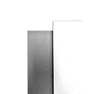 Primo houtvrij grijskarton éénzijdig wit 80x110cm 1,5 mm