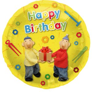 Heliumballon Folie 45CM Buurman En Buurman Happy Birthday