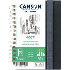 Canson Art Book 1557 Extra Wit A5 120gr. 50 vel.