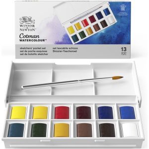 Winsor & Newton Cotman Watercolour Sketchers Aquarelverf Set 13 Delig