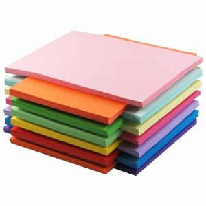 Papicolor A4 karton 6 vel 200 – 220 – 250/300 gram – keuze uit meerdere kleuren