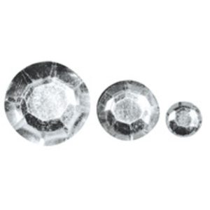 Acryl-strass-steentjes, kristal, 6,10,14mm, ZB-zak à 310 stuks