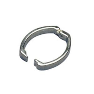 Kettingsluiting clip, zilver, 25x20mm, ZB-zak à 1 stuk
