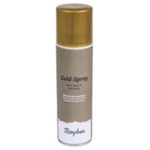 Deco-spray, geschikt voor styropor, goud, spuitbus à 150 ml, zonder CFK