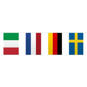 Vlaggenlijn Europa Vierkant 10 meter
