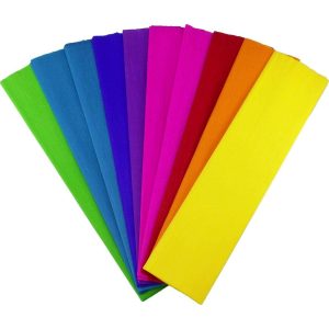 Crêpepapier 50x250cm – keuze uit 17 kleuren