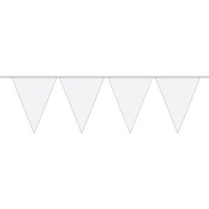 Mini Vlaggenlijn Wit /3mtr