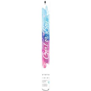 Party Shooter 57cm Gender Reveal Blauw