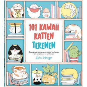 101 Kawaii Katten Tekenen – Lulu Mayo