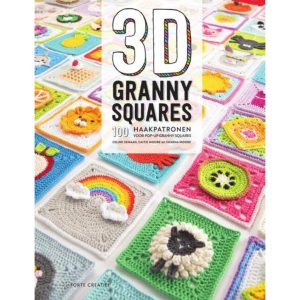 3D Granny Squares 100 Haakpatronen Voor Pop-Up Granny Squares – Celine Semaan, Caitie Moore, Sharna Moore