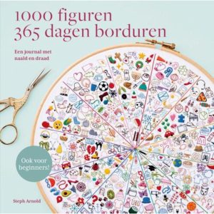 1000 Figuren 365 Dagen Borduren- Steph Arnold