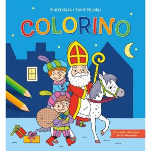 Sinterklaas Colorino Uitscheurbare Kleurplaten Kleurboek