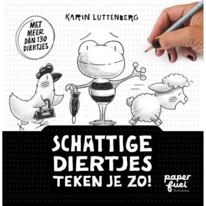 Schattige Diertjes Teken Je Zo! – Karin Luttenberg