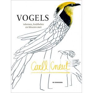 Vogels tekenen, krabbelen en kleuren met Carll Cneut