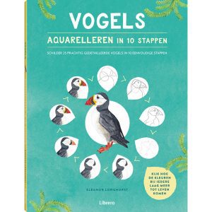 Aquarelleren in 10 stappen – Vogels (uitlopend)