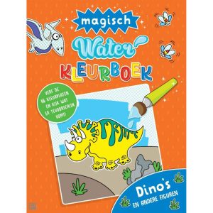 Magisch Water Kleurboek Dino’s En Andere Figuren